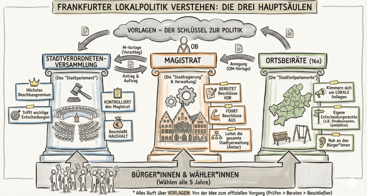 Frankfurt Lokalpolitik besser verstehen
